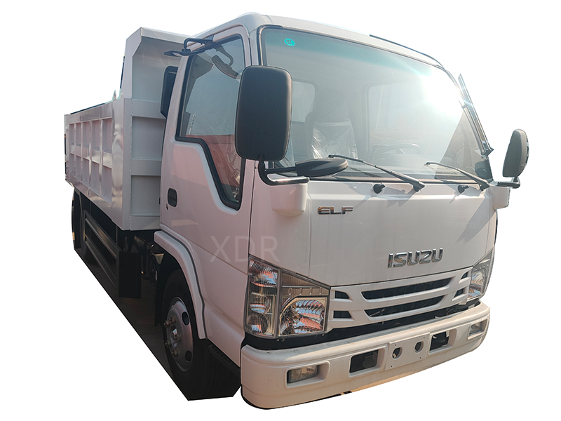 ISUZU light duty 3T dumper truck lifting box