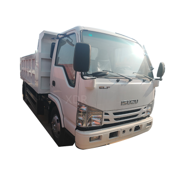 ISUZU light duty 3T dumper truck lifting box