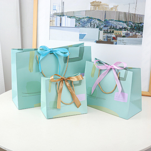 Luxury Paper Bag Anpassad Skriv ut din egen logotyp