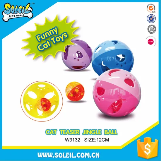 Competitive Price Plastic Cat Playing Chase Ball Bulk Cat Toys