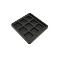 Süßigkeiten Plastikbox Black Square Blister Packung Tablett