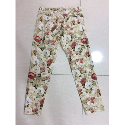 Lady's Casual Print Pants