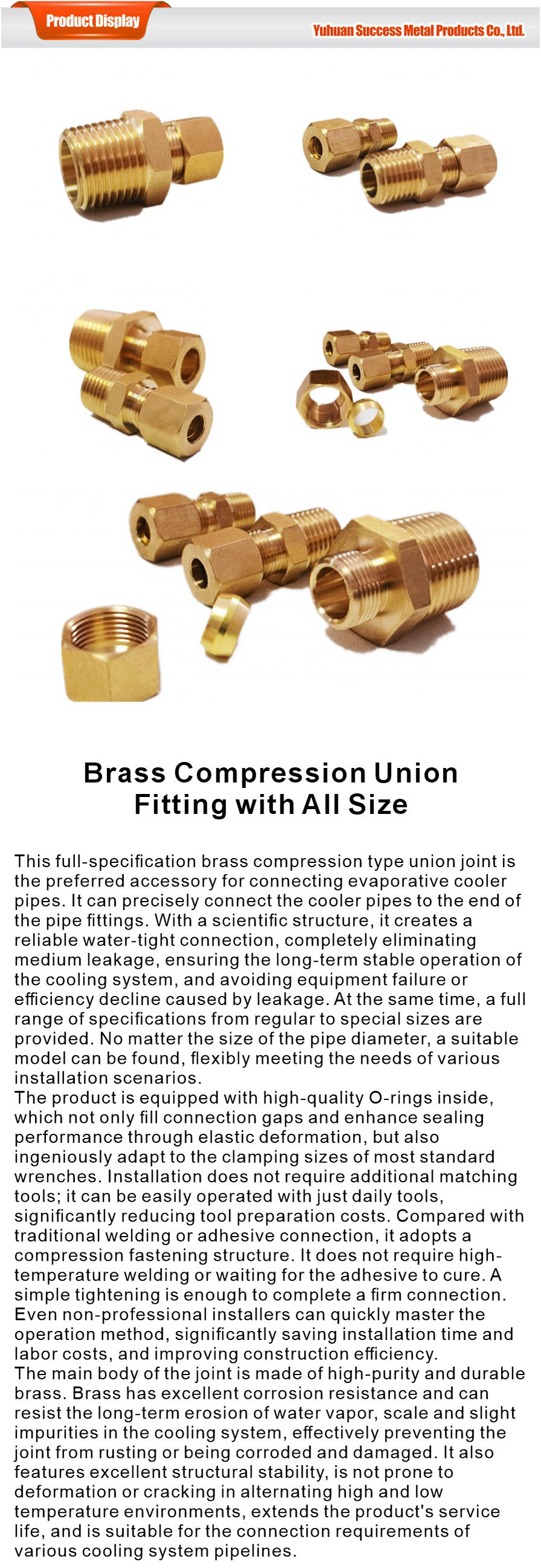 Brass fittings-xiangqing1-SKSS004