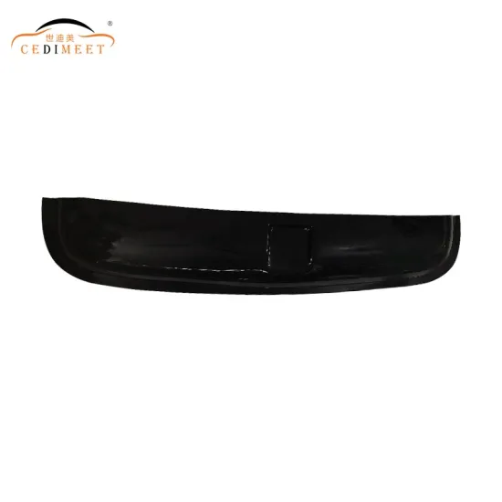 Black Acrylic Sunroof Visor - Best Selling Universal Skylight Rain Shield
