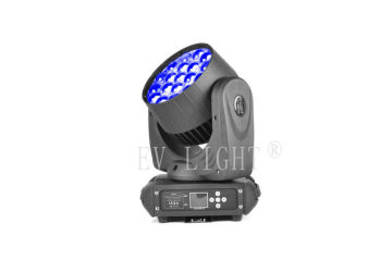 300w led zoom moving head light RGBW quad 19x15w