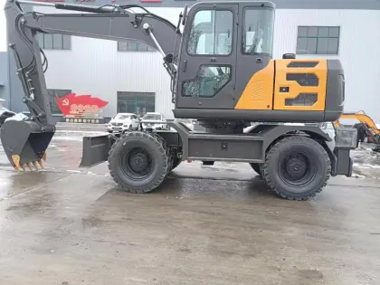 Hyundai 6ton 12ton bucket wheel excavator