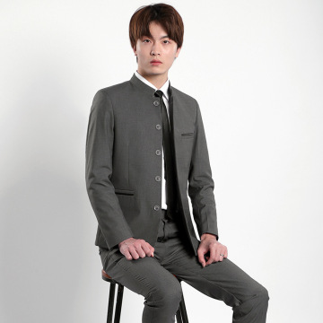 Traditional Zhongshan Suit Coat and Trousers for Men - Best Wedding Clothing