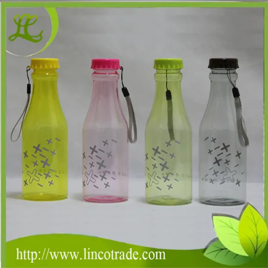 600ml Outdoor Plastic Sport Water Bottle