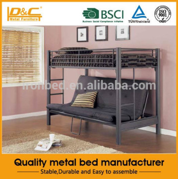 Hot selling fashion modern metal hostel bed cheap loft beds dormitory bed frame