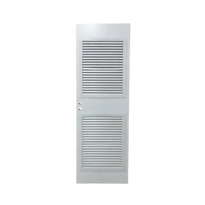 Modern White Painted Wooden Louver Doors for Houses
