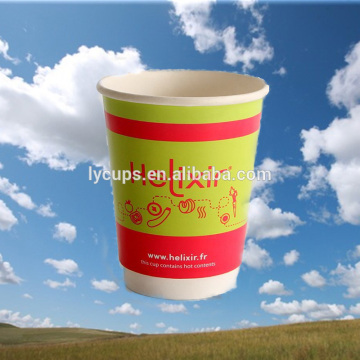 8oz Printed design your own double wall paper coffee cup