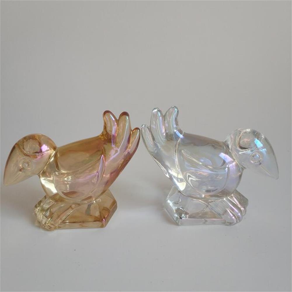 Br H 1180bird Shape Crystal Glass Decoration