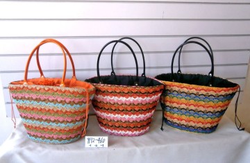 wholesale factory-made lovely wheat straw women fashion handbags