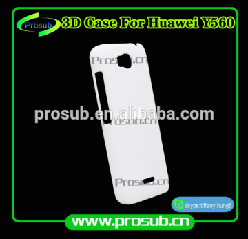 3d sublimation diy blank cell phone case cover skin for SFP-Huawei Y560