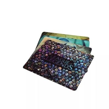 Custom Size LOL Rubber Gaming Mouse Pads with Edging Packaging and LOGO for Factory Fast Delivery OEM ODM