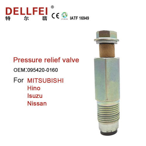 Fuel pressure limiting valve Fuel Rail Pressure Limiter 095420-0160 For HINO ISUZU Supplier