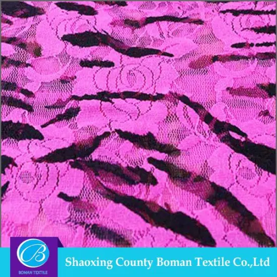 Dress fabric supplier New style Elegant Knitted spanish lace fabric