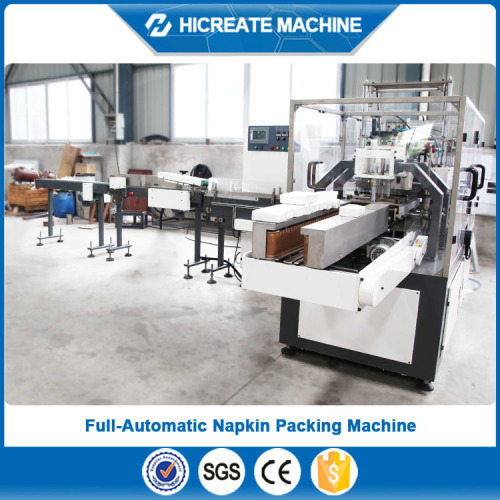 automatic HC-PS-A plastic bag face tissue three dimension packing machine