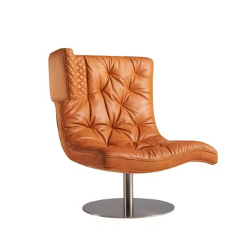 Contemporary Adjustable Genuine Leather Luxury Office Chair