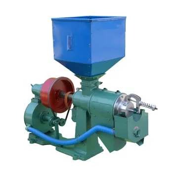 farm small brown rice mill paddy milling machinery