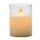 Realistic Battery Led Flameless Glass Candles With Remote
