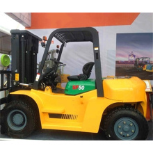 Forklift Truck 5 တန် ISUZU အင်ဂျင်အစိုင်အခဲ Tire