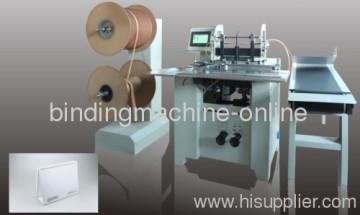 Automatic Heavy Duty Double Wire Book Binding Machine 