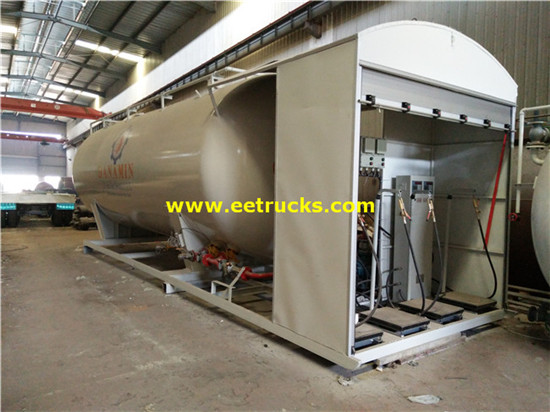 50m3 20ton LPG Skid-mounted Stations