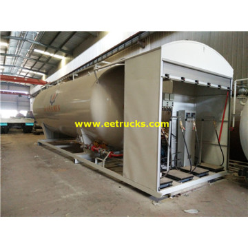 Estaciones de 50m3 20ton LPG Skid-mounted