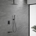 12'' Ceiling Mounted Mixer Rainfall Shower Set