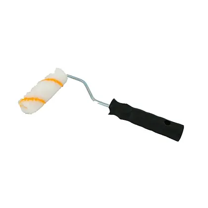 4 Inch Paint Tools: Mini Roller Frame with Mini Polyester Roller Covers