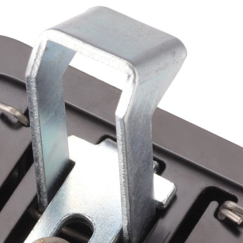 Black Steel Industrial Armet Hardware Caixa de ferramentas Cabinet Painel Painel Paddle Locks