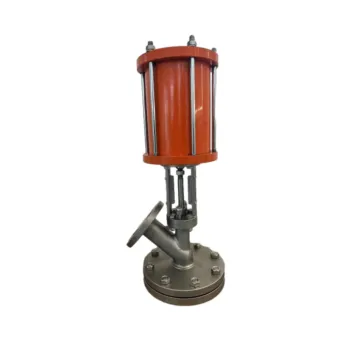 Fast Response and Efficient Pneumatic Upward Expansion Valve