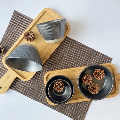 Rustic Tableware Home goods dinnerware sets Japanese Style Tableware Custom logo tableware