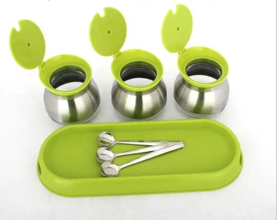 Quality Stainless Steel Seasoning Jars Containers