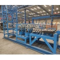 High speed steel truss girders mesh welding line