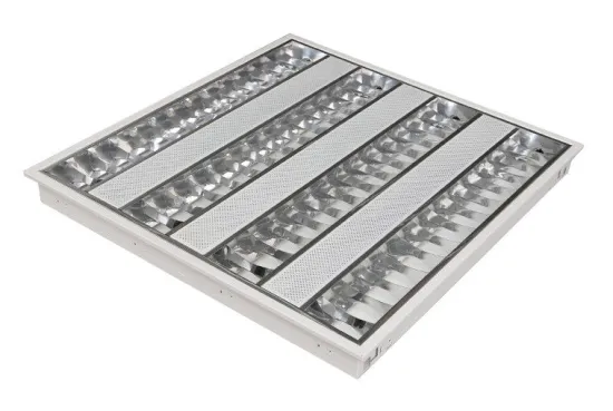 T5 Louver Fluorescent Recessed Lighting Fixtures For Store Lighting