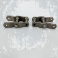 Welded bent plate chain for anti-aging crops