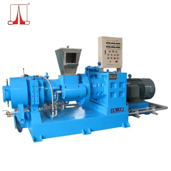 GJL-220 300 Silicone Rubber Strainer Extruder with Auto Feeding and Cutting (CE)