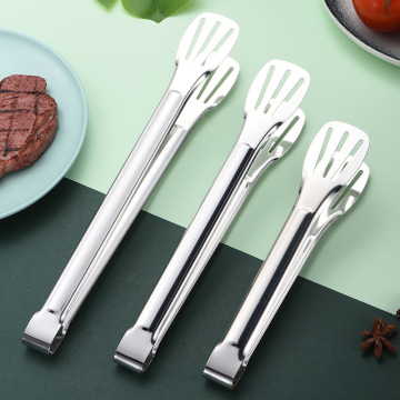 Dropshipping Stainless Steel Barbecue Clip Food Tongs