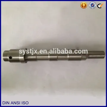 Chinese manufactory steel customized holes motor shaft