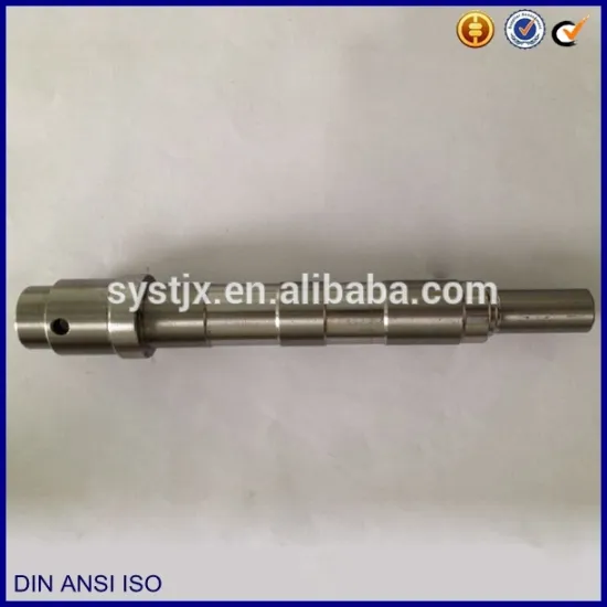 Chinese manufactory steel customized holes motor shaft