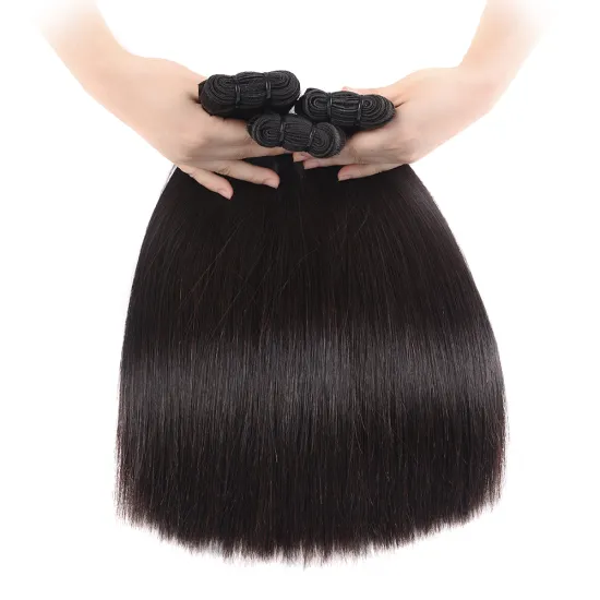 No Shedding No Tangle 10A Grade 100% Brazilian Human Hair Double Drawn Brazilian Remy Virgin Human Hair Dropshipping