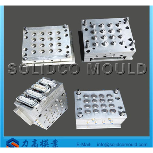 plastic cavities custom with hot-runner for bottle-cap mold