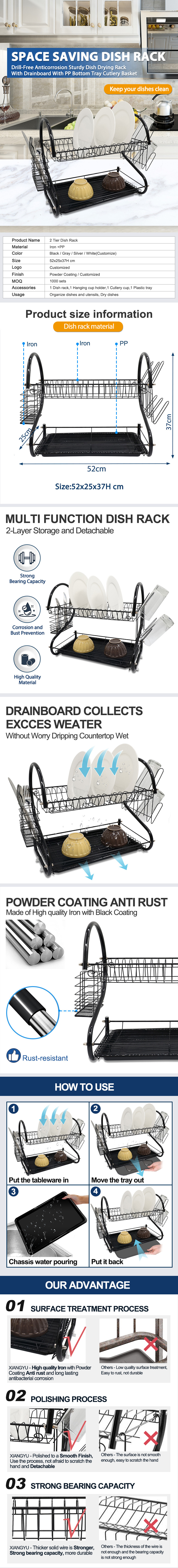 Dish Drying Rack Kitchen