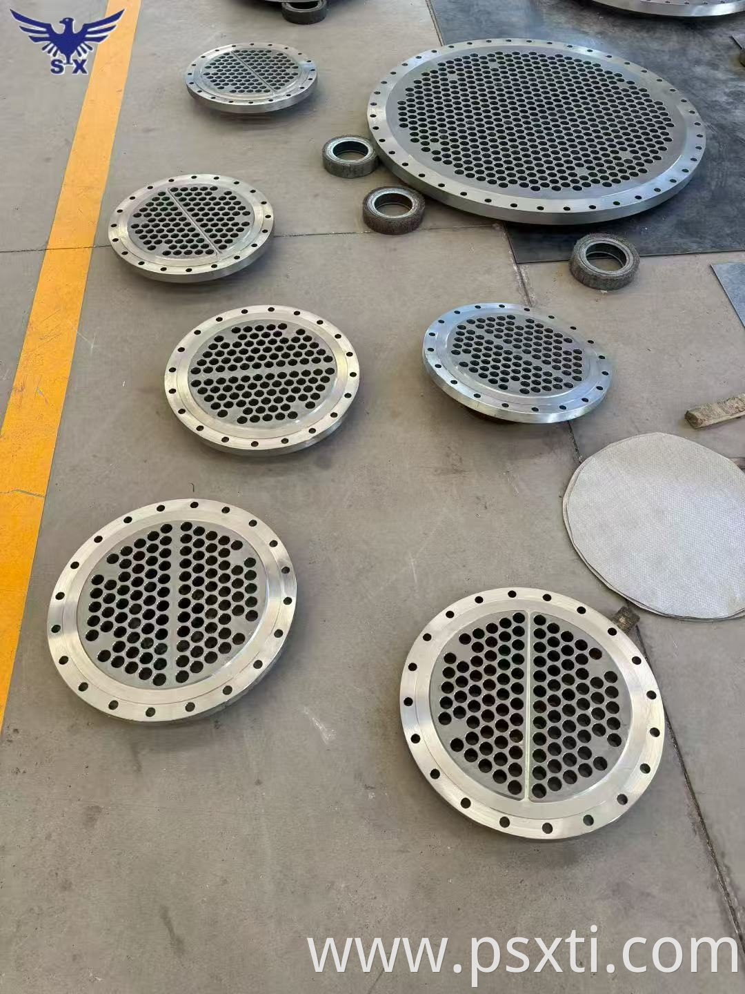 PSX High Performance Titanium Steel Composite Tube Sheet for Industrial Applications