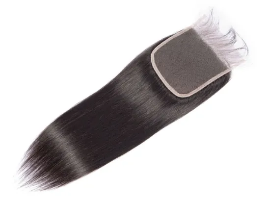 OEM Custom Logo Virgin Human Hair Swiss Lace Transparent Lace Frontal Closures 360 13x6 4x4 5x5 Hd Lace Closure