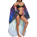 Butterfly wings schal fee weichen stoff für frauen damen party nymphe kostüm zubehör