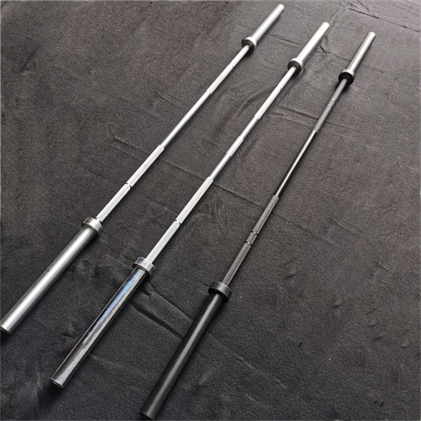 olympic bar 7-foot solid chrome barbell bar