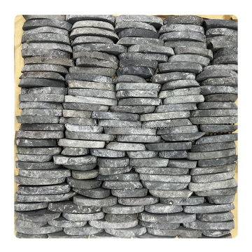 Wholesale Black River Pebble Stone Mosaic Tile for Outdoor Home Decoration